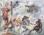 Roberto Matta, Morthology of Desire Fine Art Reproduction Oil Painting