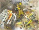 Roberto Matta, Untitled Fine Art Reproduction Oil Painting