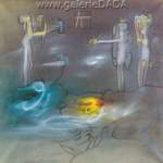 Roberto Matta, Untitled Fine Art Reproduction Oil Painting