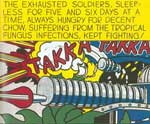 Roy Lichtenstein, Takka Takka Fine Art Reproduction Oil Painting