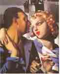 Tamara de Lempicka, Idyll Fine Art Reproduction Oil Painting