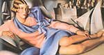 Tamara de Lempicka, Portrait of Arlette Boucard Fine Art Reproduction Oil Painting