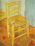 Vincent Van Gogh, The Chair and the Pipe Fine Art Reproduction Oil Painting